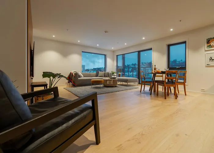 Northern Light - Nyholmen Luxury Penthouse B Apartmán Tromsø